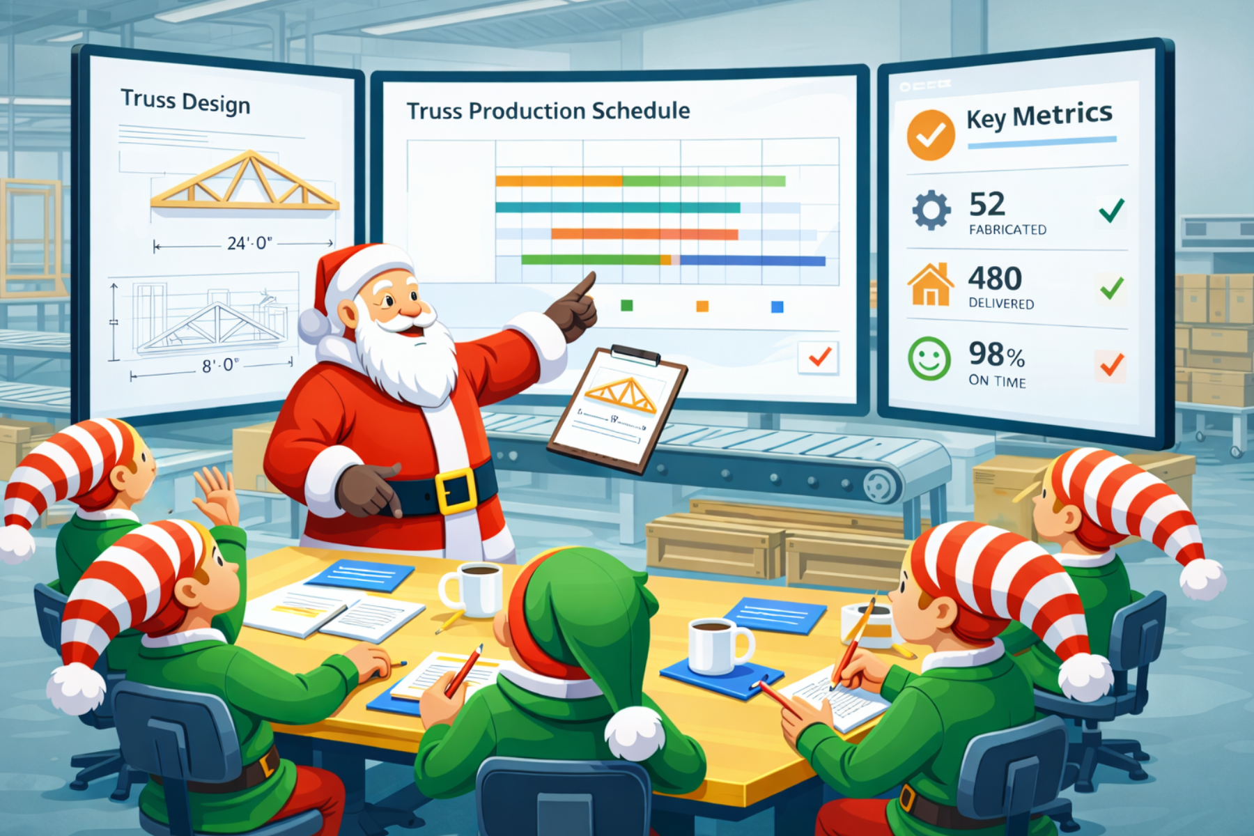 Santas truss shop